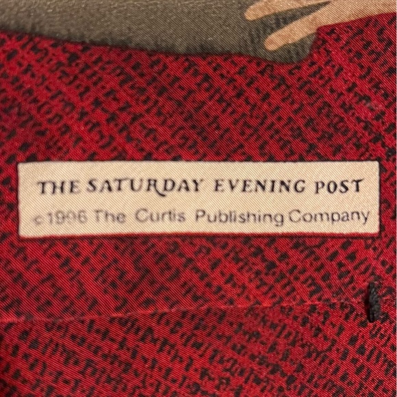 Saturday Evening Post - Norman Rockwell Men’s Necktie - Picture 4 of 12